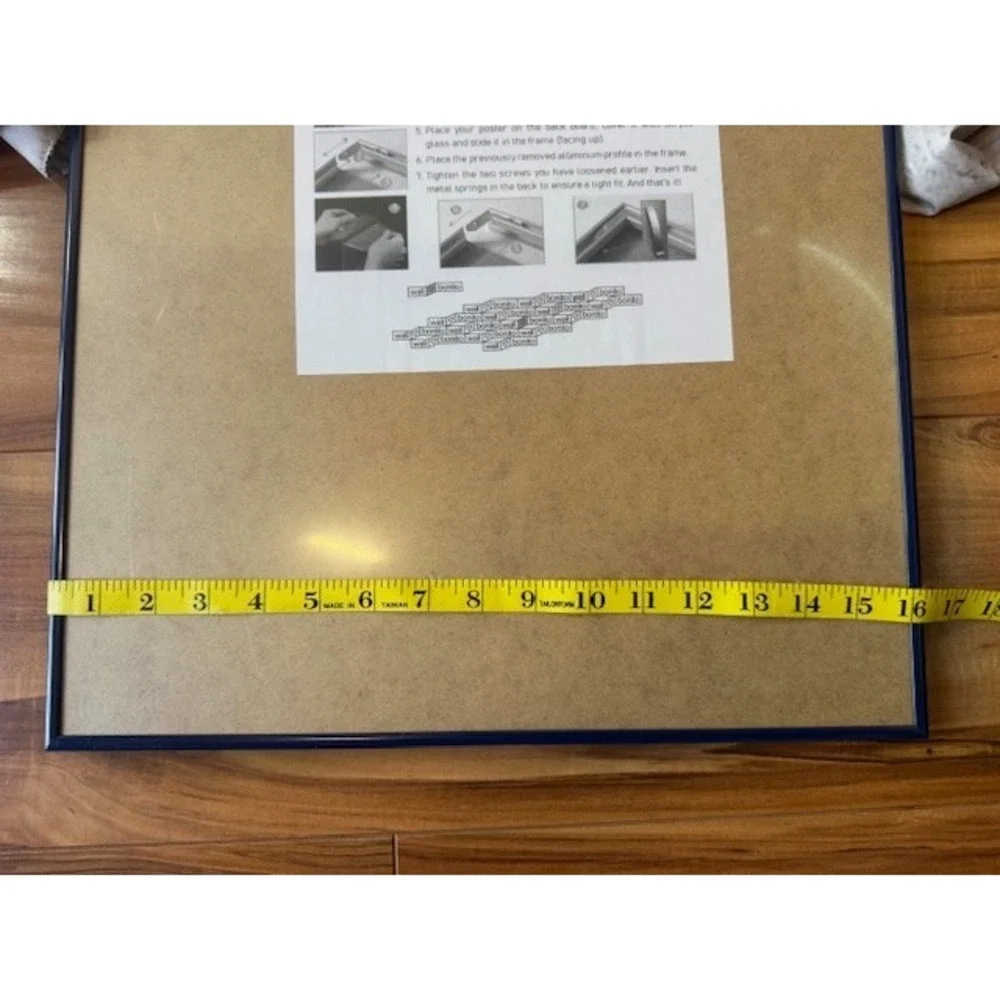 16 x 24‎ Navy Blue Aluminum Poster Picture Frame NEW 40.6 x 61 cm
